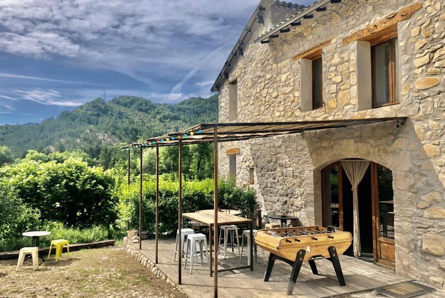 Gite D'Etape Bastide Petra Castellana Verdon كاستيلان المظهر الخارجي الصورة